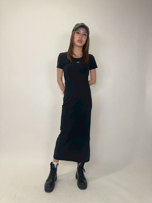 加工タイトロングワンピース