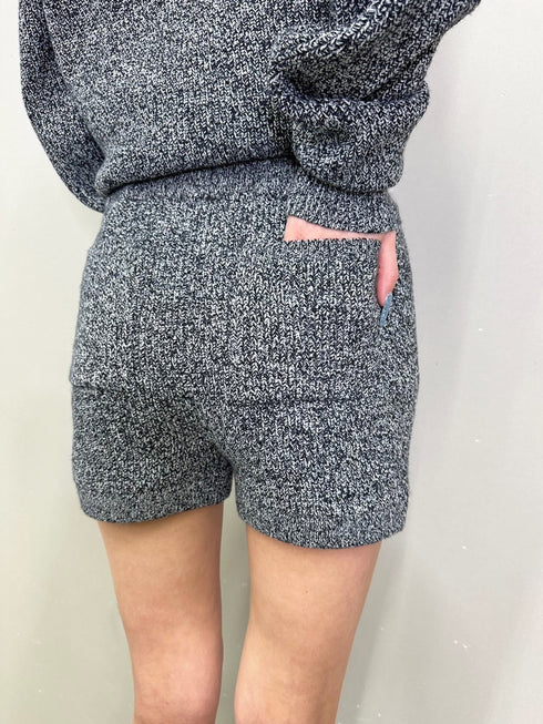 MIXニットショートパンツ
