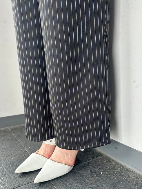 コルセットワイドパンツオールインワン