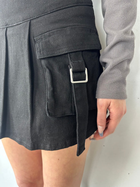 カーゴポケットプリーツスカートⅡ