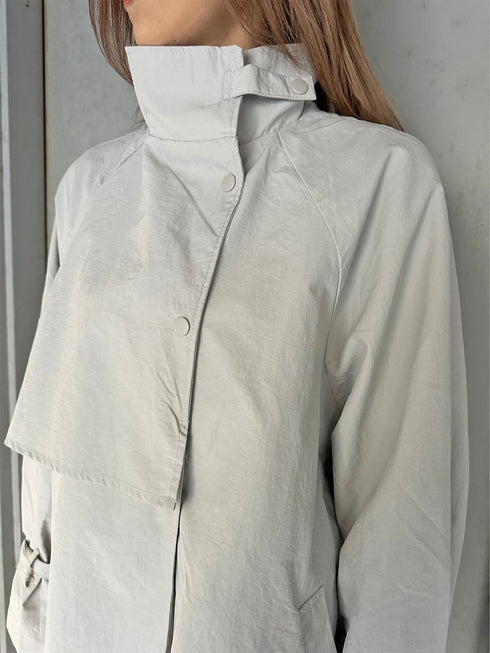 ナイロンロングコート