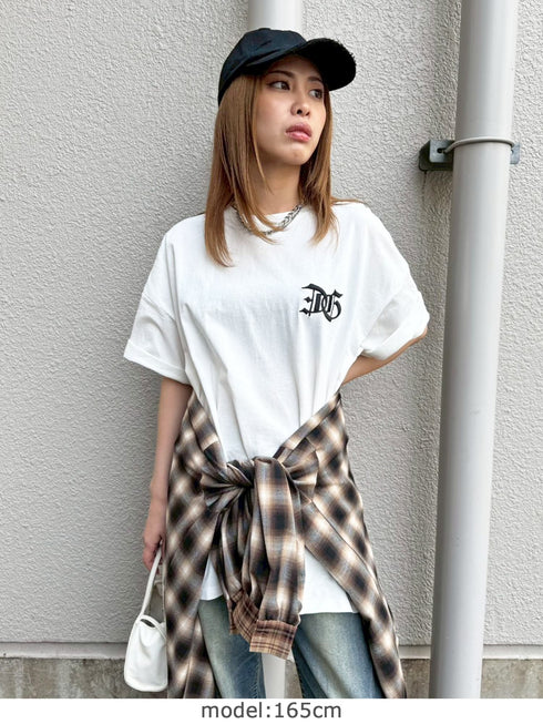 BIG刺繍ユニセックスTシャツⅢ