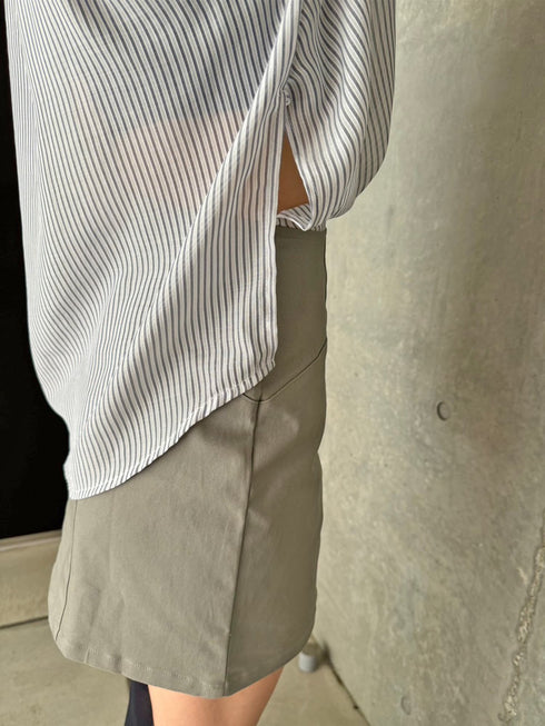 シャツドッキングワンピース