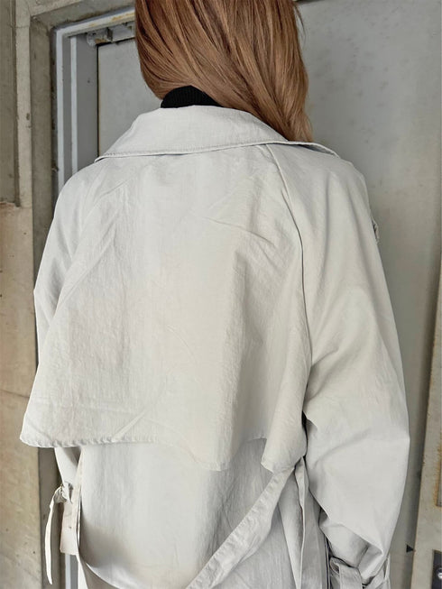 ナイロンロングコート