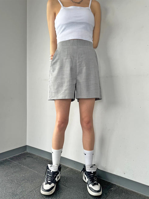 リネンライクシャツセットアップ