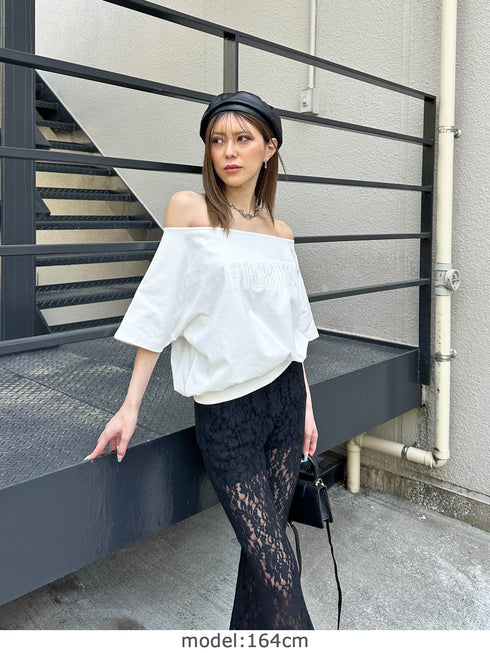 FIERTE オフショルトップス