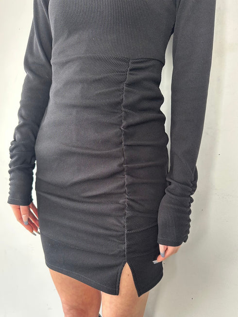 ギャザーリブミニワンピース