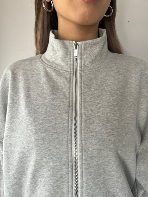 スタンドネックスウェットセットアップ