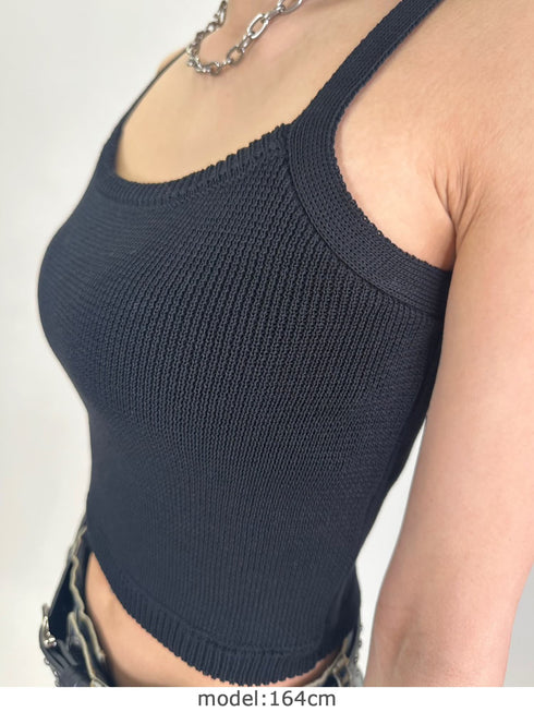 サマーニットキャミトップ