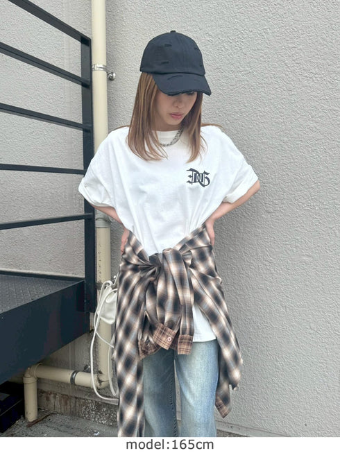 BIG刺繍ユニセックスTシャツⅢ