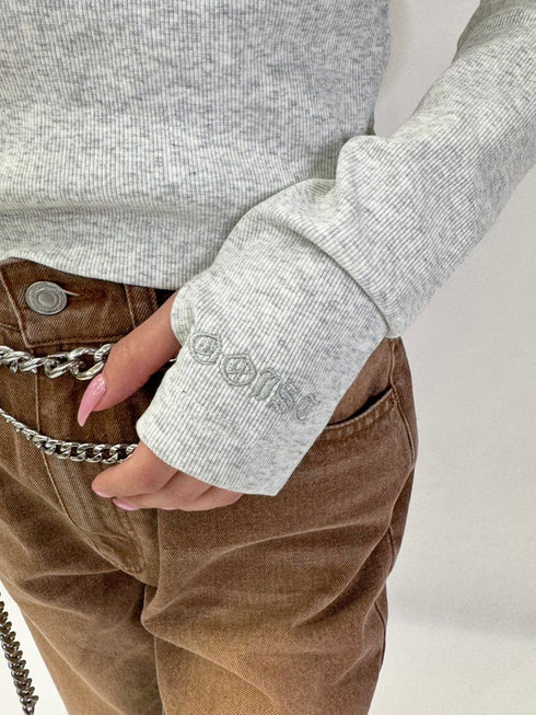 レースアップフードトップ