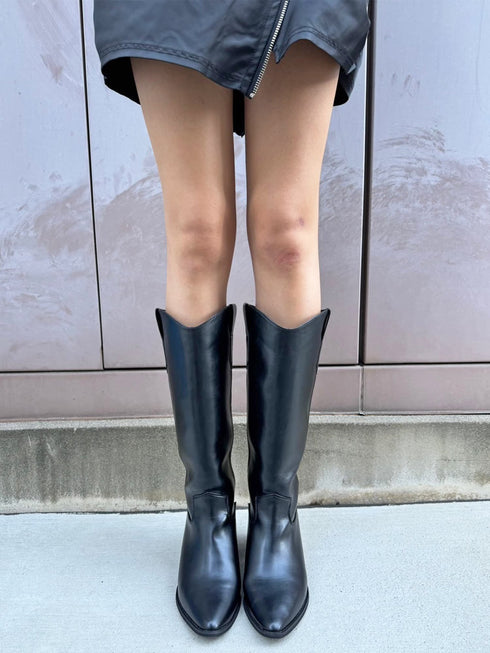 ポインテッドトゥウエスタンブーツ