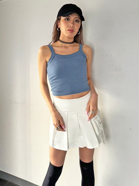 リブパイピングキャミトップス