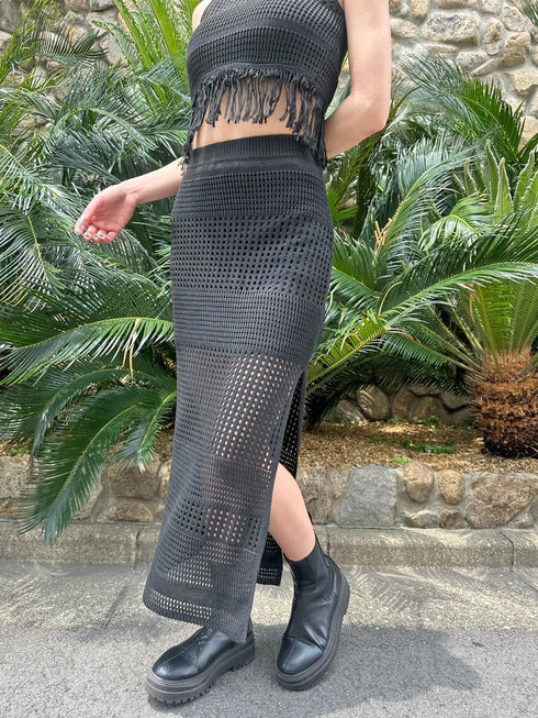 クロシェ編みセットアップ