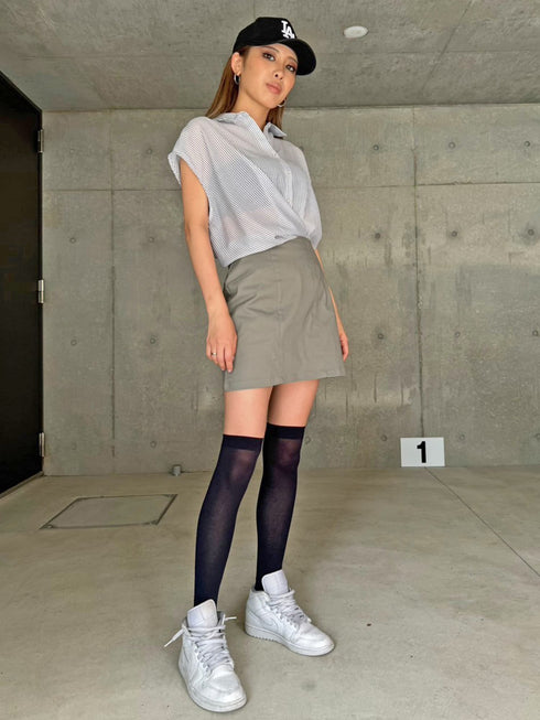 シャツドッキングワンピース