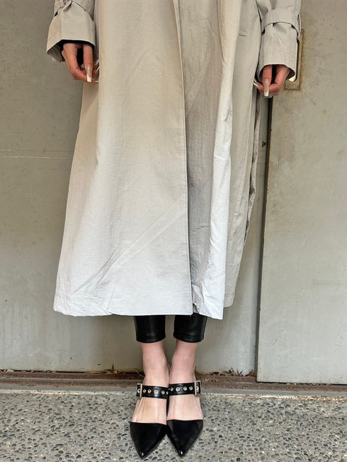 ナイロンロングコート