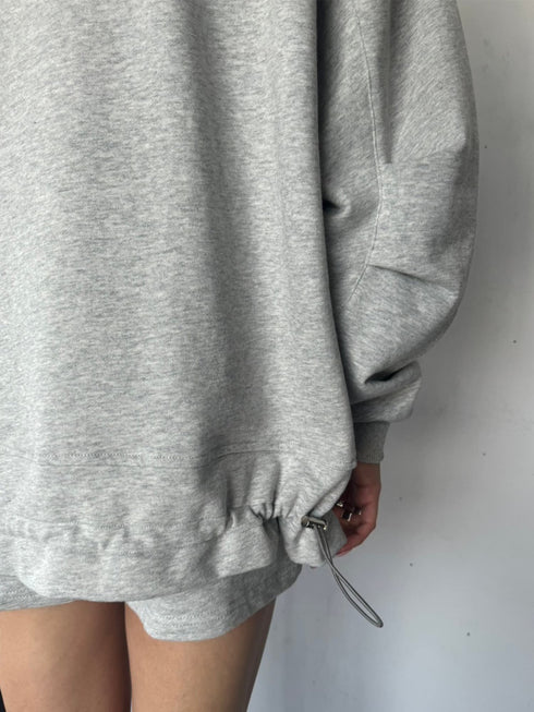 スタンドネックスウェットセットアップ