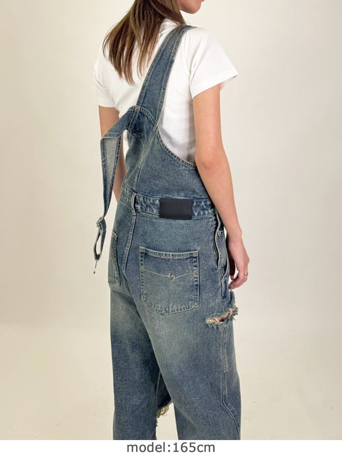 ヴィンテージデニムオーバーオール