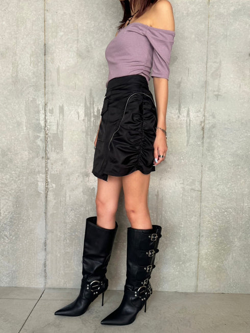 MA-1風ミニスカート