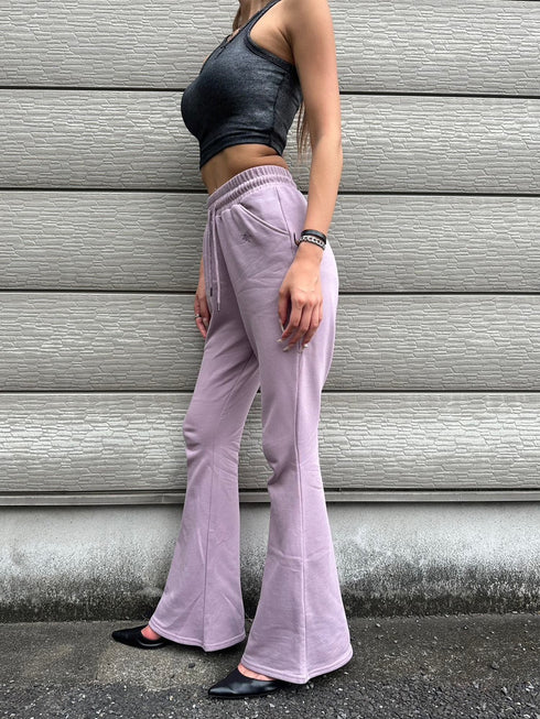 ロゴ刺繍加工風スウェットパンツ