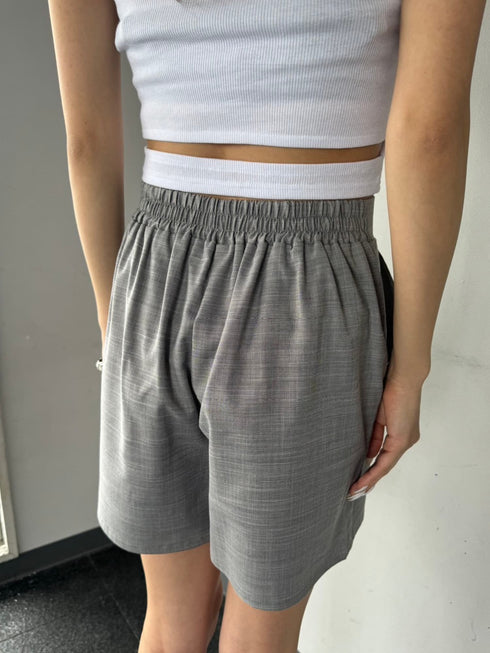 リネンライクシャツセットアップ