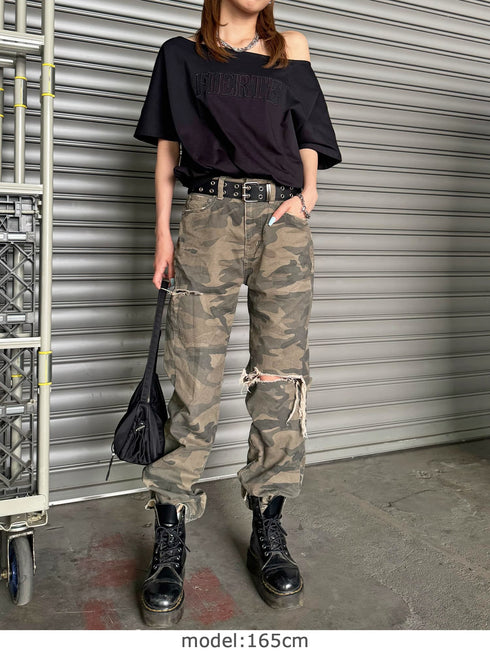 FIERTE オフショルトップス