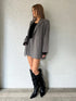 ワイドベルト付ダブルジャケット
