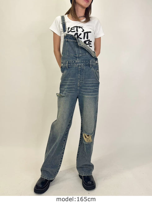 ヴィンテージデニムオーバーオール