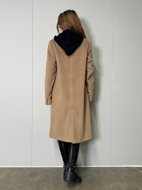 3釦Iラインチェスターコート