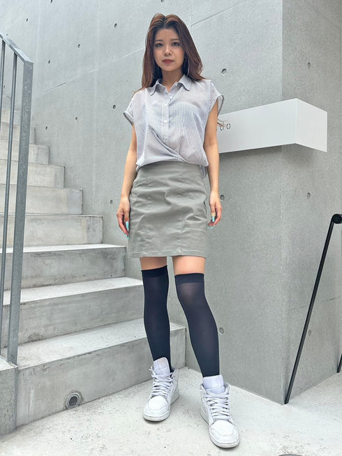 シャツドッキングワンピース