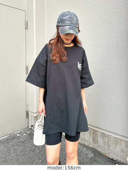 BIG刺繍ユニセックスTシャツⅢ