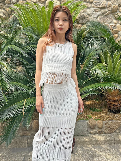 クロシェ編みセットアップ