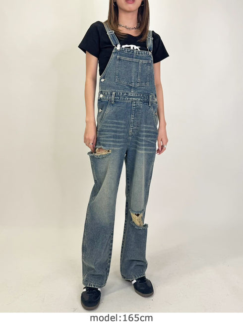 ヴィンテージデニムオーバーオール