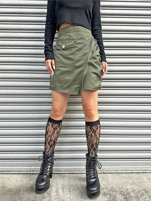 MA-1風ミニスカート