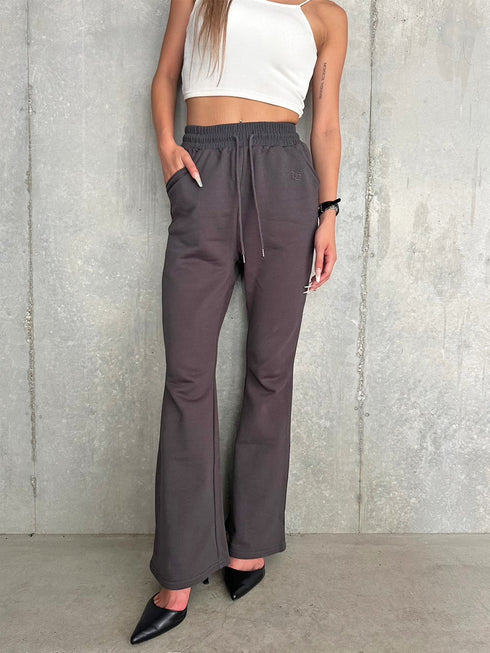 ロゴ刺繍加工風スウェットパンツ