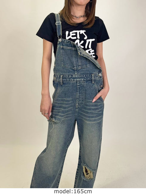 ヴィンテージデニムオーバーオール