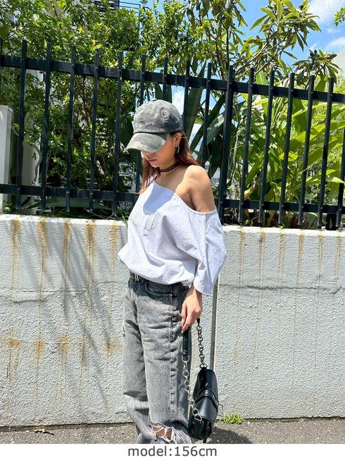 FIERTE オフショルトップス