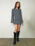 バックオープンニットワンピース