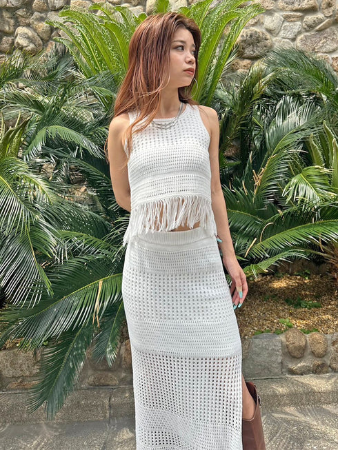 クロシェ編みセットアップ