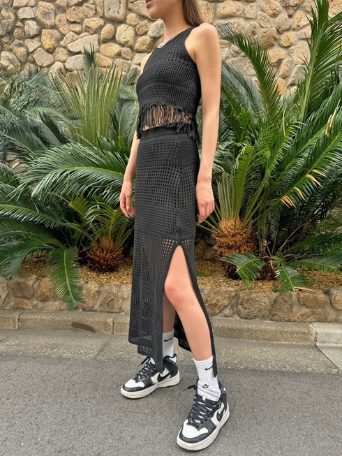 クロシェ編みセットアップ