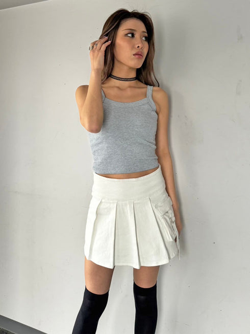 リブパイピングキャミトップス