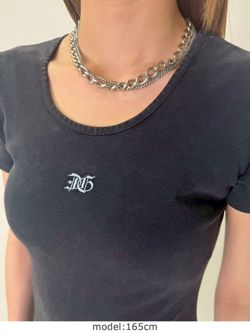 加工タイトロングワンピース