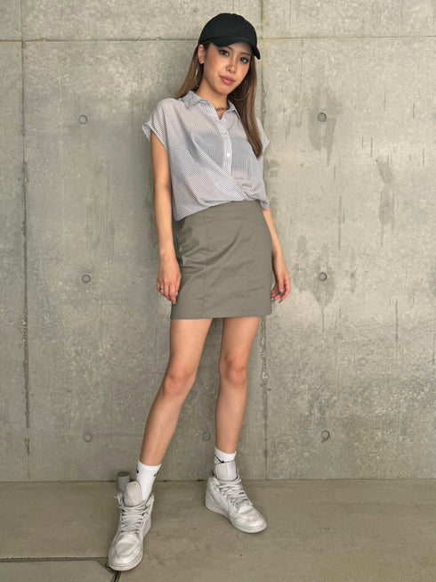 シャツドッキングワンピース