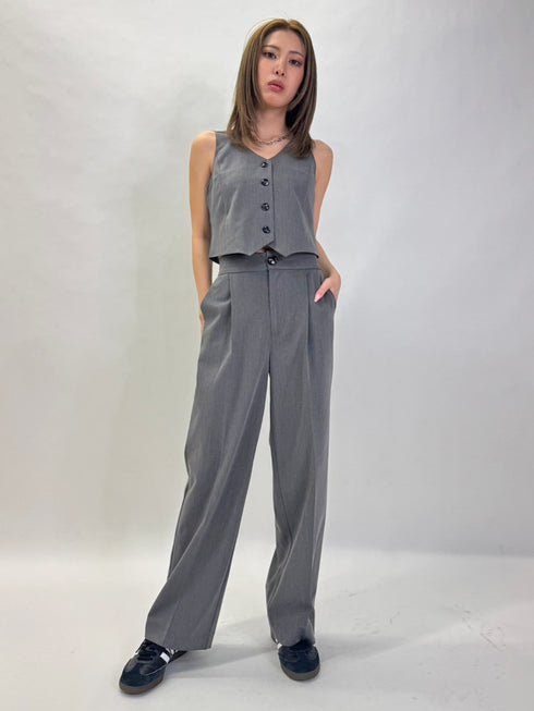 スリーブレスジャケットベスト