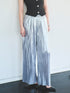 シャイニープリーツワイドパンツ