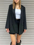 ワイドベルト付ダブルジャケット