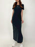 加工タイトロングワンピース