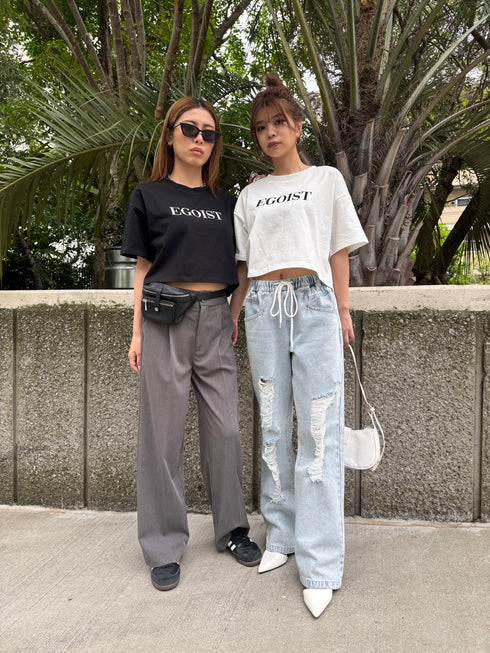 EGOIST刺繍Tシャツ