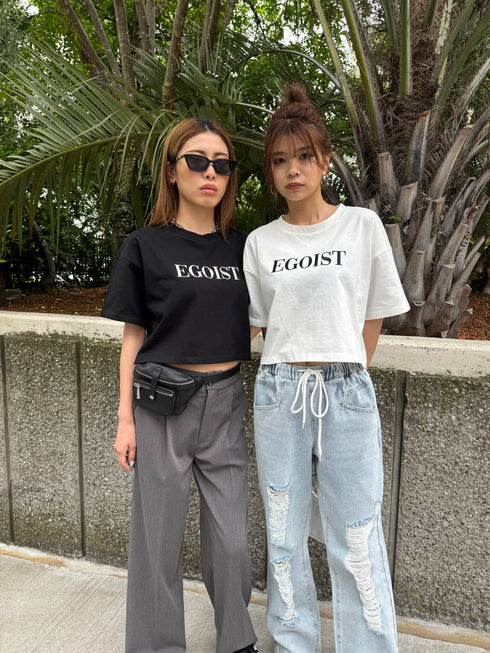 EGOIST刺繍Tシャツ
