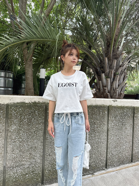 EGOIST刺繍Tシャツ